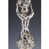 ORFEVRE MERITE – PAIRE DE CANDÉLABRES EN ARGENT MASSIF XIXE 73