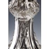 ORFEVRE MERITE – PAIRE DE CANDÉLABRES EN ARGENT MASSIF XIXE 77