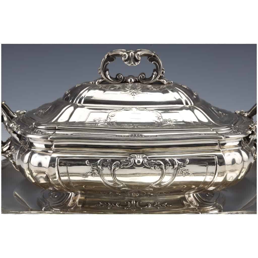 PUIFORCAT – VEGETABLE PIER AND ITS DISPLAY IN FINE STERLING SILVER XIXE4