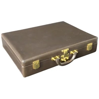 Hermès briefcase in brown leather, Hermès briefcase