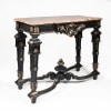Console and pair of Louis XIV style consoles, XIXand 25