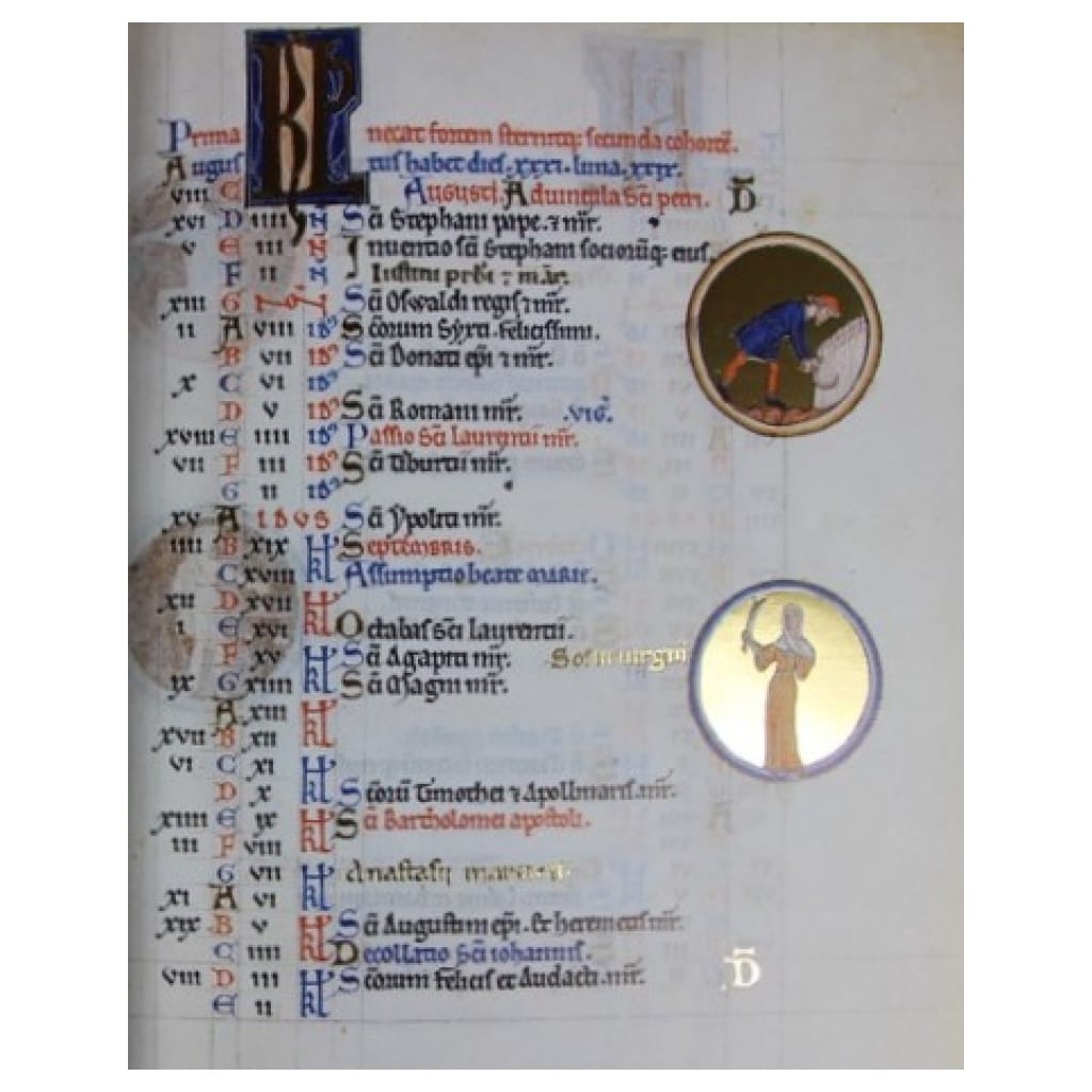 Superb facsimile of the Psalter of Ingeburg of Denmark 6