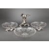 ORFÈVRE CARDEILHAC – GARNITURE DE TABLE TROIS COUPES EN ARGENT MASSIF ET CRISTAL XIXÈ 22
