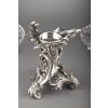 ORFÈVRE CARDEILHAC – GARNITURE DE TABLE TROIS COUPES EN ARGENT MASSIF ET CRISTAL XIXÈ 24