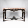 Console and pair of Louis XIV style consoles, XIXand 16