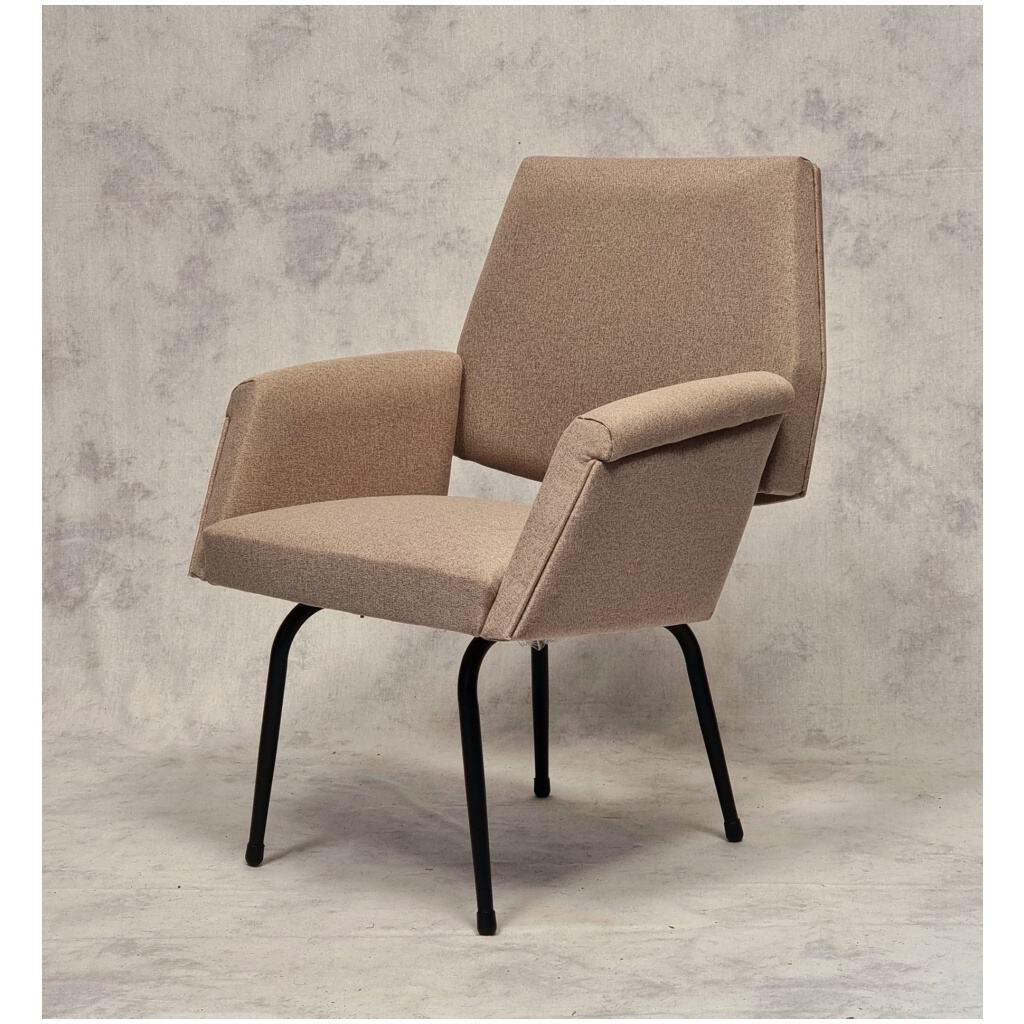 Paire de Fauteuils Français – Moderniste – Ca 1950 7