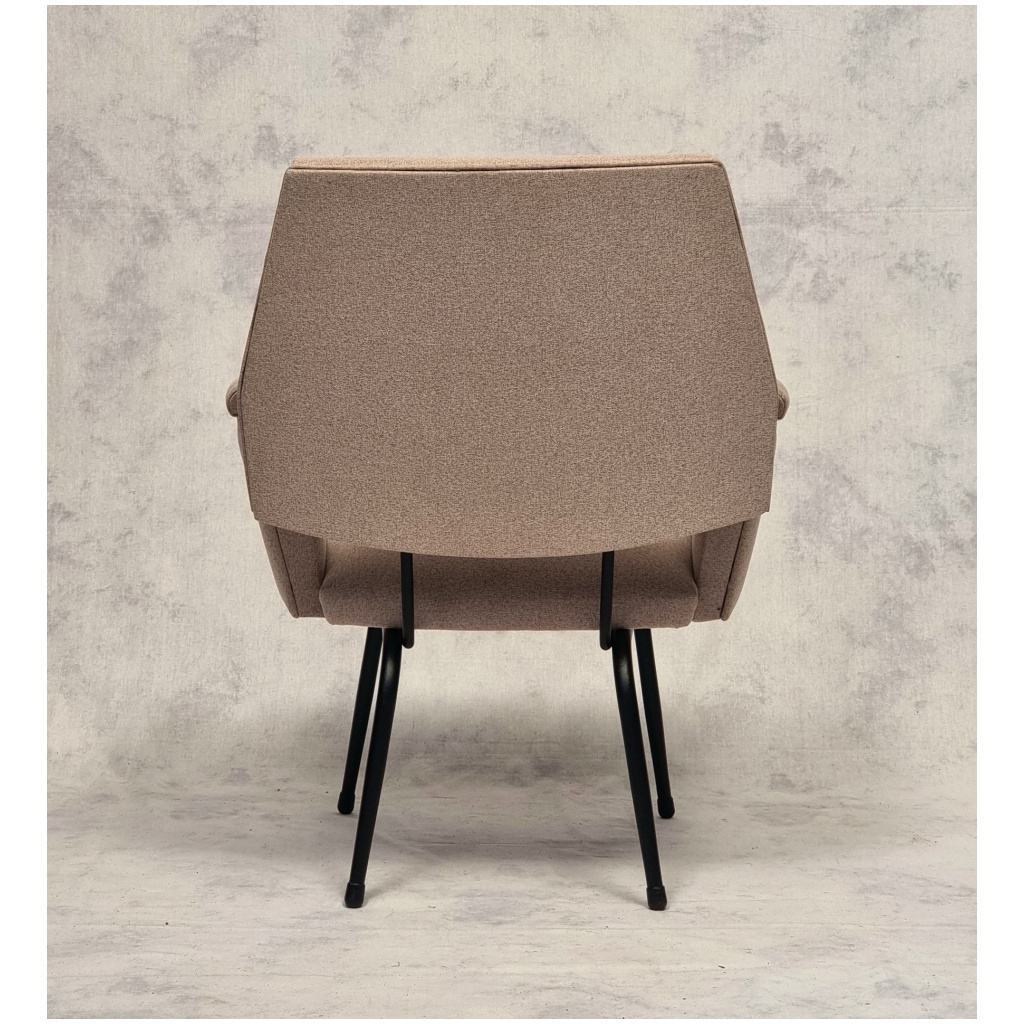 Paire de Fauteuils Français – Moderniste – Ca 1950 12