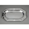 ORFEVRE CARDEILHAC – PLAT 42 CM EN ARGENT MASSIF, MODÈLE FER DE LANCE et MASCARON XIXème 15
