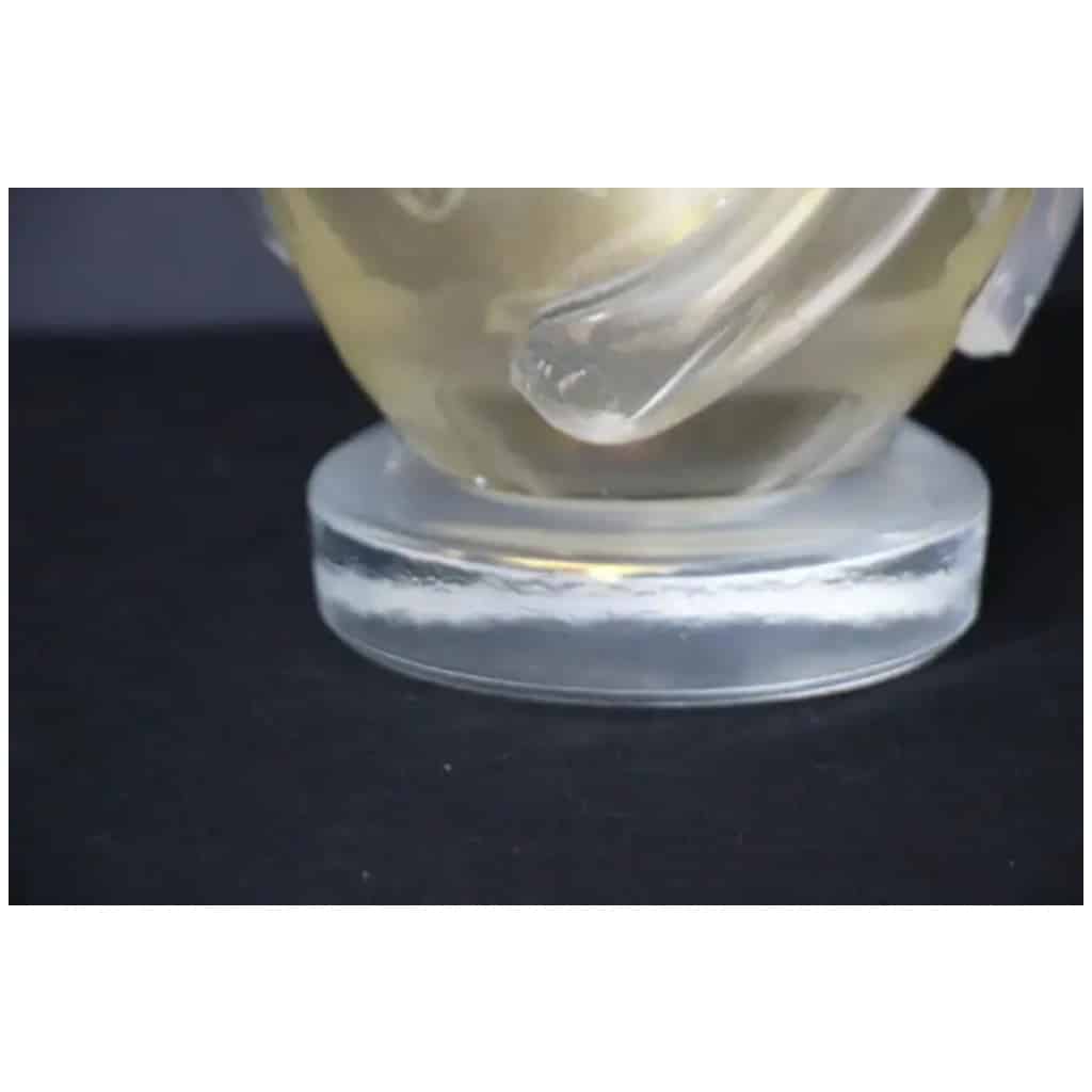Paire de grands vases en verre de Murano nacré, irisé par Costantini 10