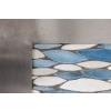 Dining room table in polished metal and ceramic. 1970s. 27
