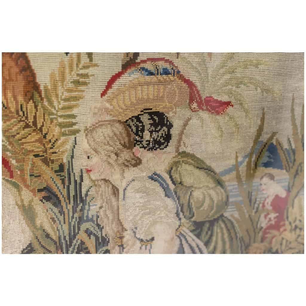 Orientalist style petit point tapestry. Circa 1880. 9