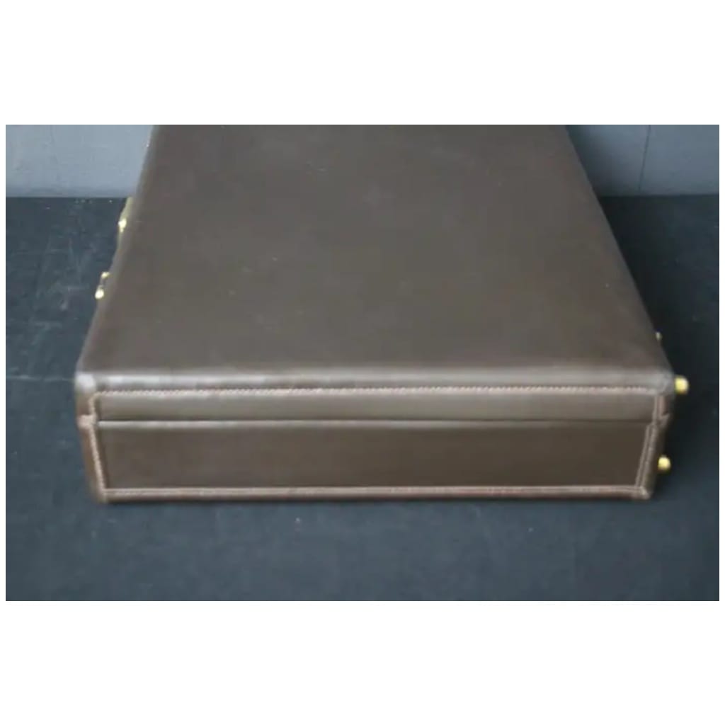 Hermès briefcase in brown leather, Hermès briefcase 11