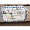 BALLOT Clémentine Peinture française Printemps en Creuse 1915 Huile toile signée Certificat 17