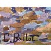 BALLOT Clémentine Peinture française Printemps en Creuse 1915 Huile toile signée Certificat 19