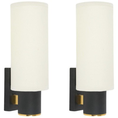 1950 Pair of Maison Arlus sconces