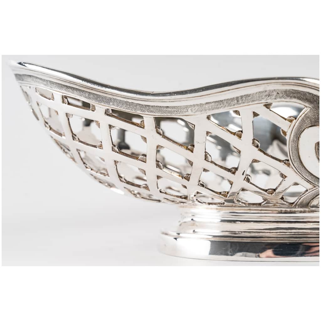 GOLDsmith SOUCHE LAPPARRA – STERLING SILVER BASKET CIRCA 10th century XNUMX