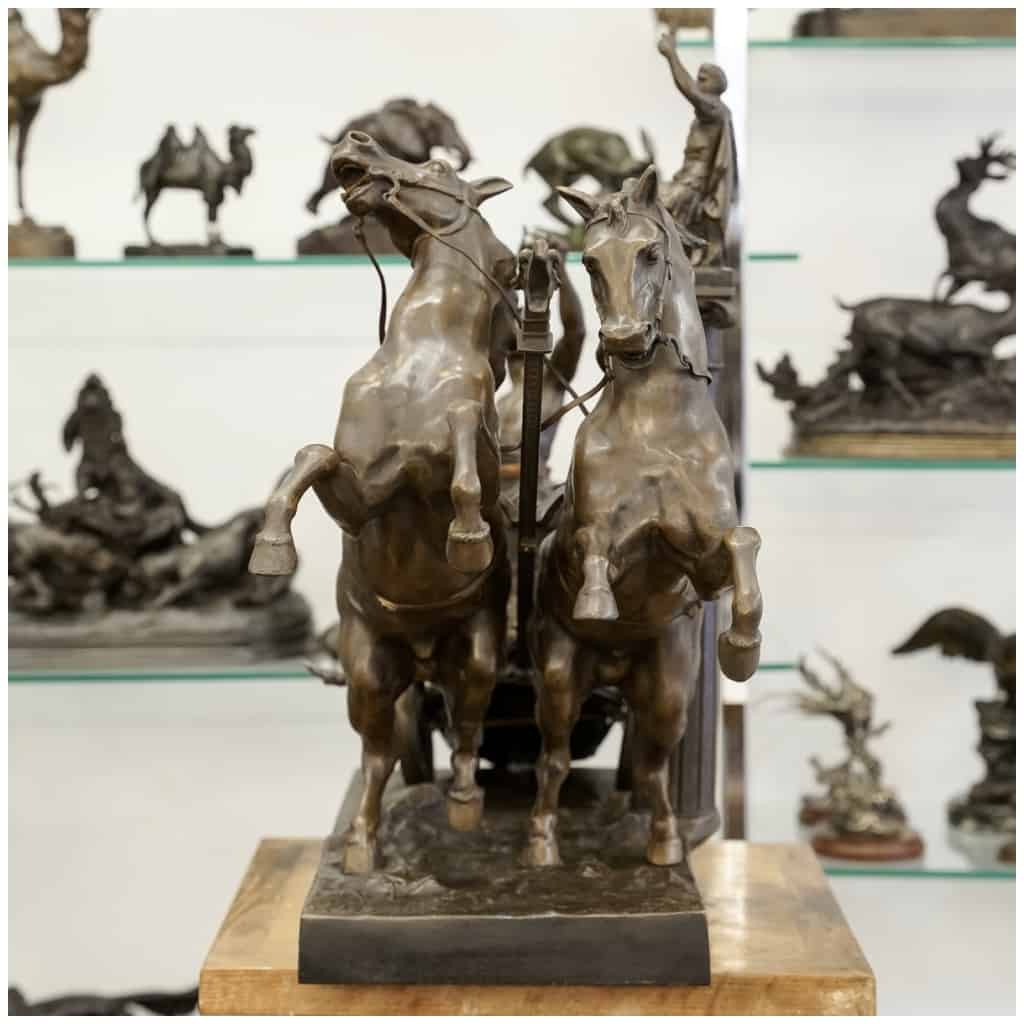 Sculpture –  » Ave Cesar Te Victor Salvet  » , Émile – Louis Picault (1833-1915) 8