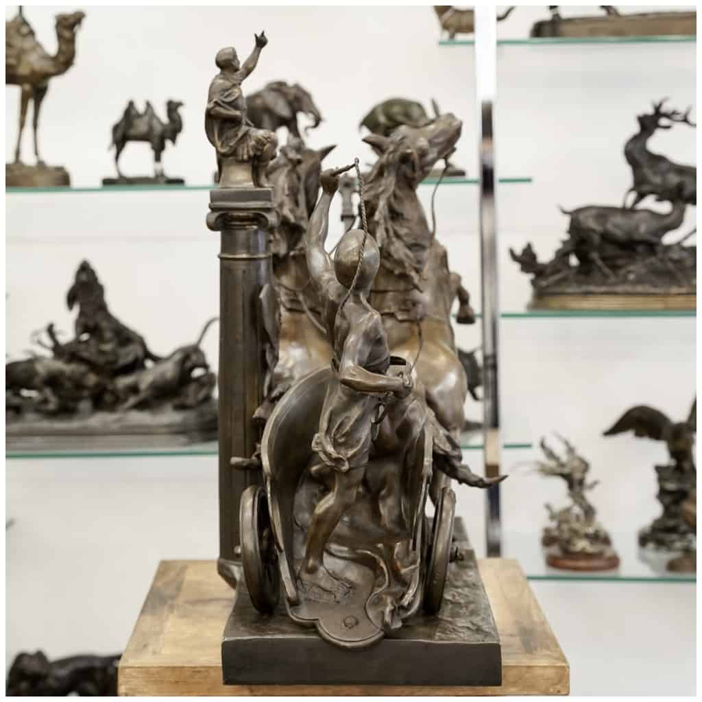 Sculpture –  » Ave Cesar Te Victor Salvet  » , Émile – Louis Picault (1833-1915) 10