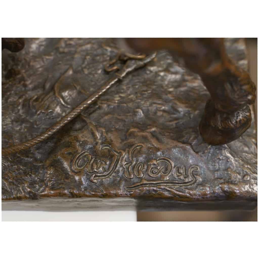 Sculpture – Cheval De Renfort , Arthur Jacques Le Duc (1848 – 1918) – Bronze 14