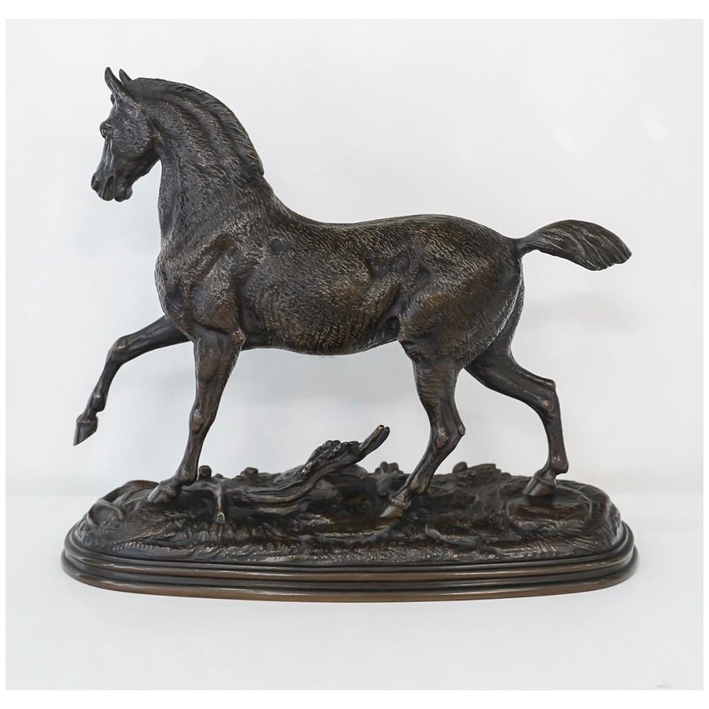 Sculpture – Free Horse, Paul – Édouard Delabrierre (1829-1912) – Bronze 6