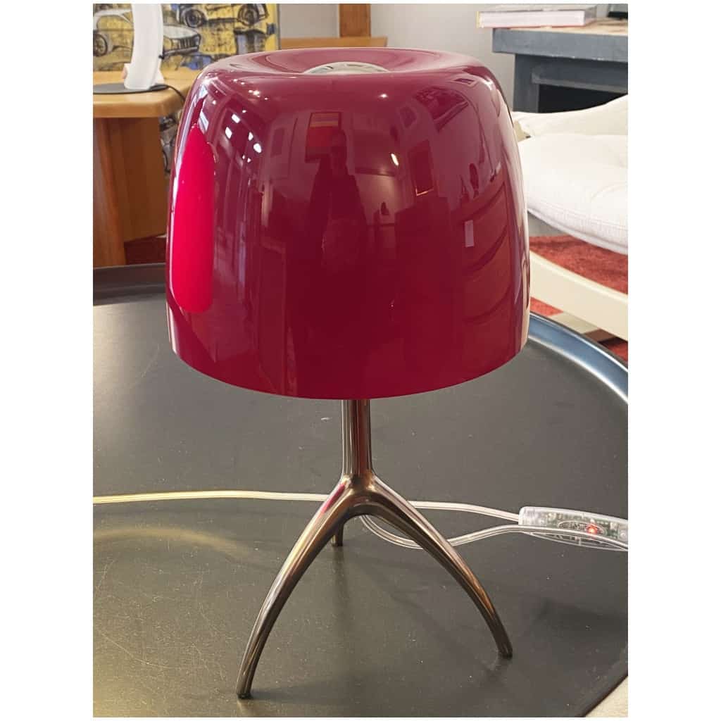 Lamp Pair of red lamps Rodolfo Dordoni 6