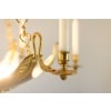 Baguès House. Empire style chandelier in gilded bronze. 1950s. 20