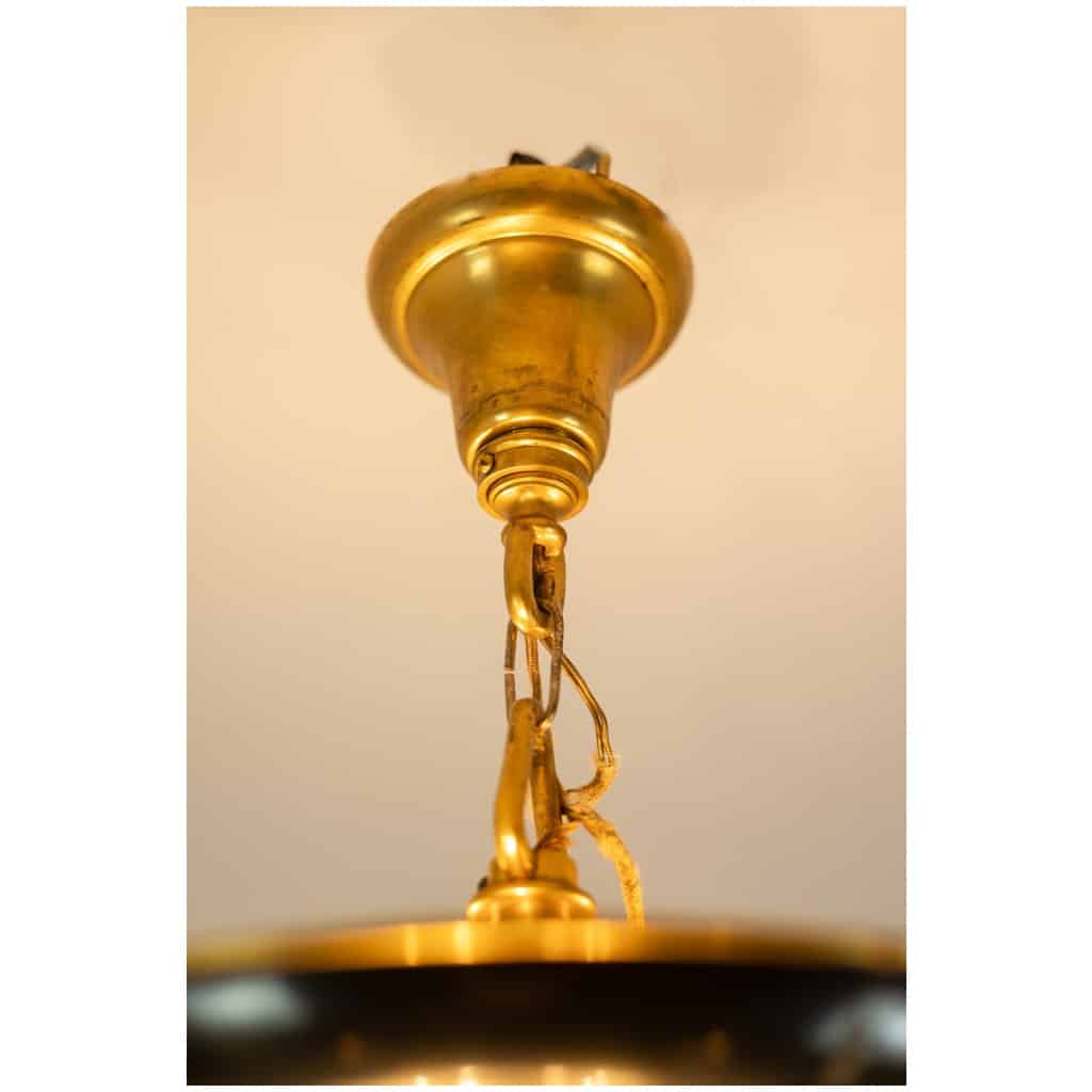 Baguès House. Empire style chandelier in gilded bronze. 1950s. 8