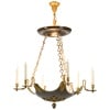 Baguès House. Empire style chandelier in gilded bronze. 1950s. 12