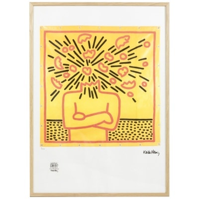 Keith Haring, Sérigraphie, Années 1990