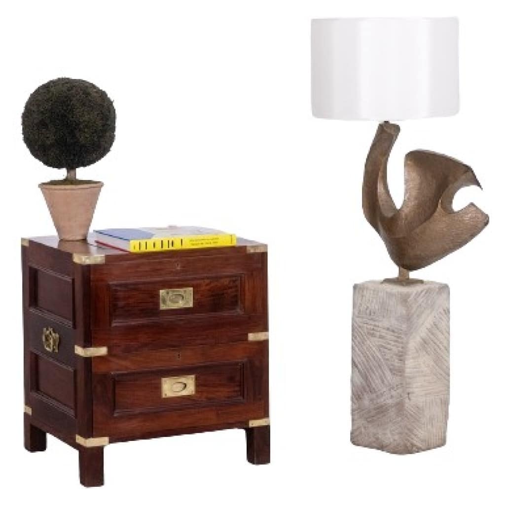 Commode de marine en acajou. Début XXe siècle. 8