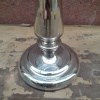 Églomisé blown glass candle holder, Napoleon III, XIXTH 19