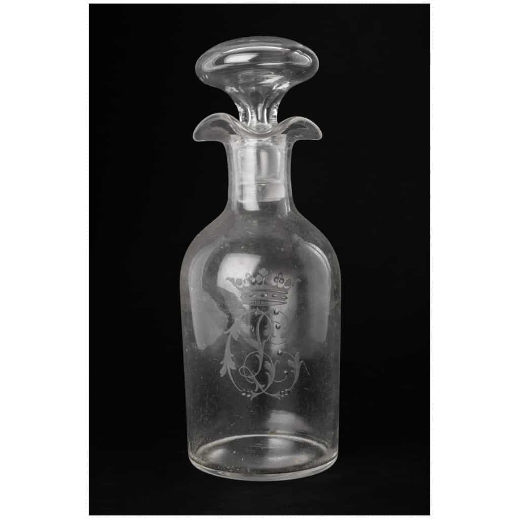 GOLDSMITH ODIOT – OIL/VINEGAR SERVER IN STERLING SILVER and FINE CRYSTAL XIXÈ 6