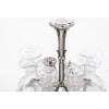 ORFÈVRE ODIOT – HUILIER / VINAIGRIER EN ARGENT MASSIF et CRISTAL FIN XIXÈ 21