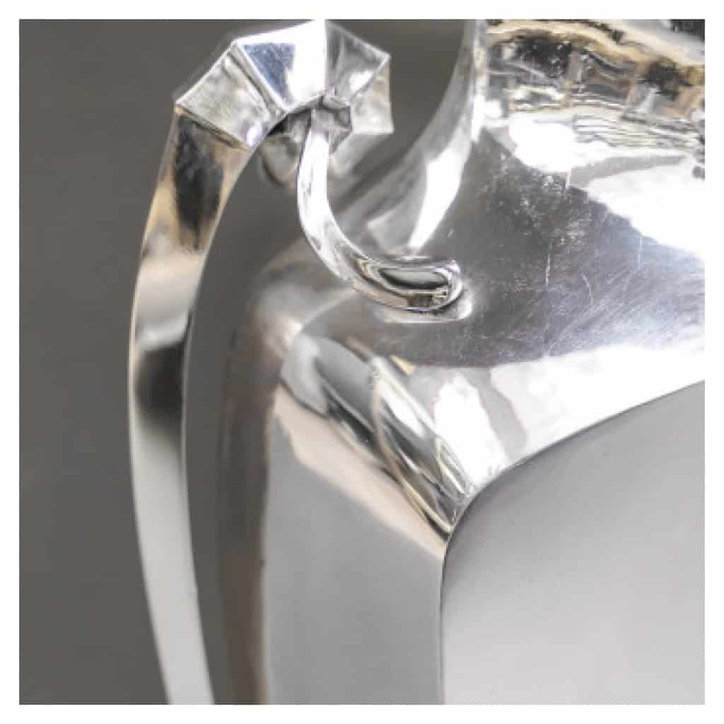 ORFÈVRE BOULENGER – VASE EN ARGENT MASSIF ART DECO CIRCA 1925/1930 16