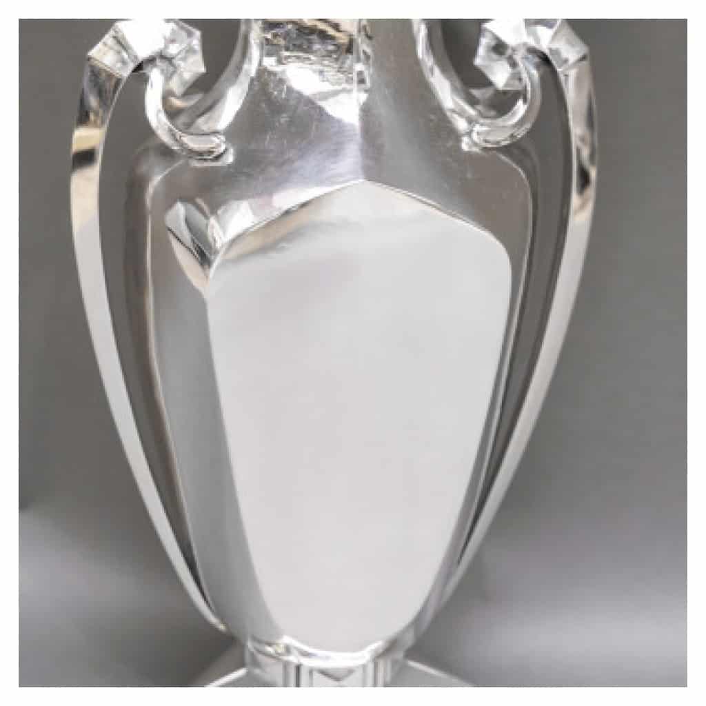 ORFÈVRE BOULENGER – VASE EN ARGENT MASSIF ART DECO CIRCA 1925/1930 19