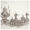 ORFÈVRE DUPONCHEL – SERVICE THÉ CAFÉ EN ARGENT MASSIF STYLE OTTOMAN XIXE 26