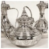 ORFÈVRE DUPONCHEL – SERVICE THÉ CAFÉ EN ARGENT MASSIF STYLE OTTOMAN XIXE 21