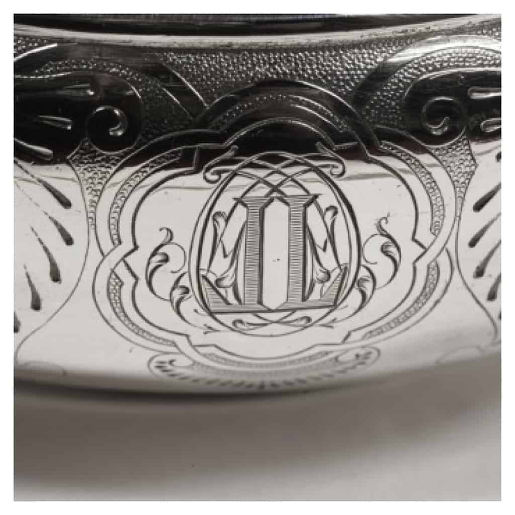 ORFÈVRE DUPONCHEL – SERVICE THÉ CAFÉ EN ARGENT MASSIF STYLE OTTOMAN XIXE 5