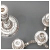 ORFÈVRE : GASTON SIGNARD – PAIRE DE CANDÉLABRES EN ARGENT MASSIF DÉBUT XXE 26