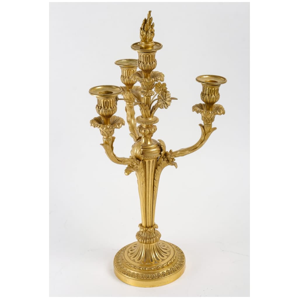 Pair of candelabra from the Napoleon III period (1851 – 1870). 5