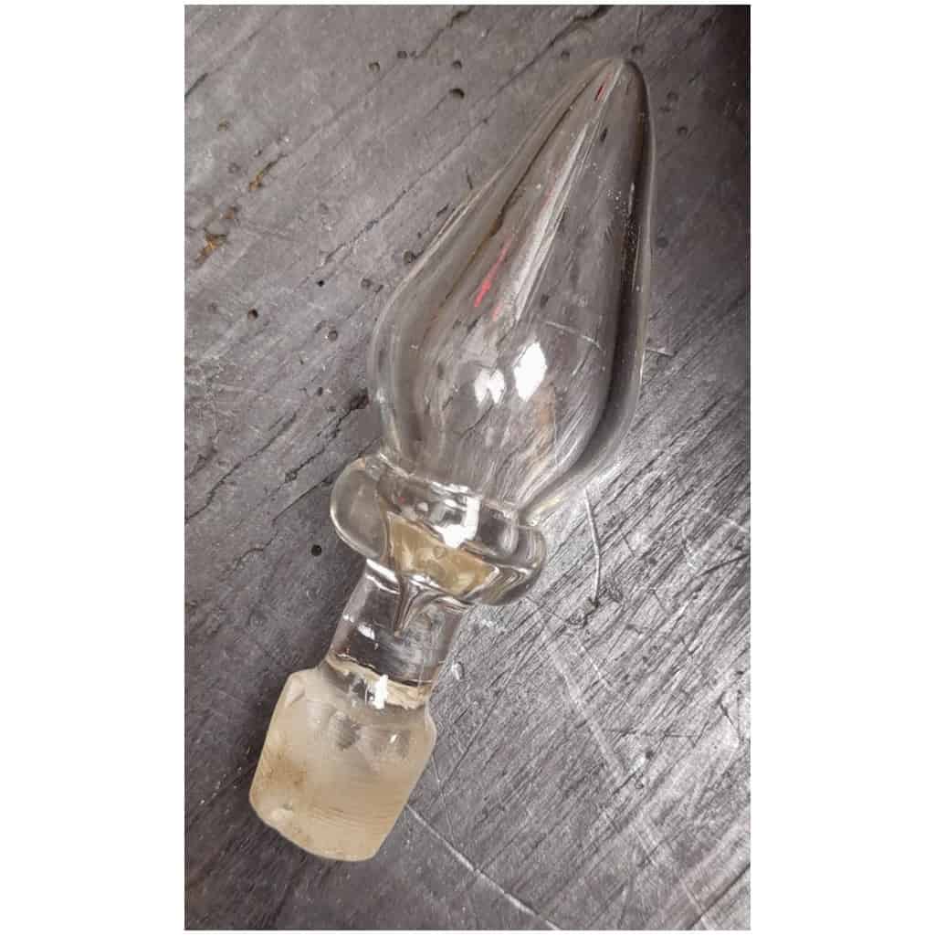 Blown glass liquor carafe, XVIIIth 8