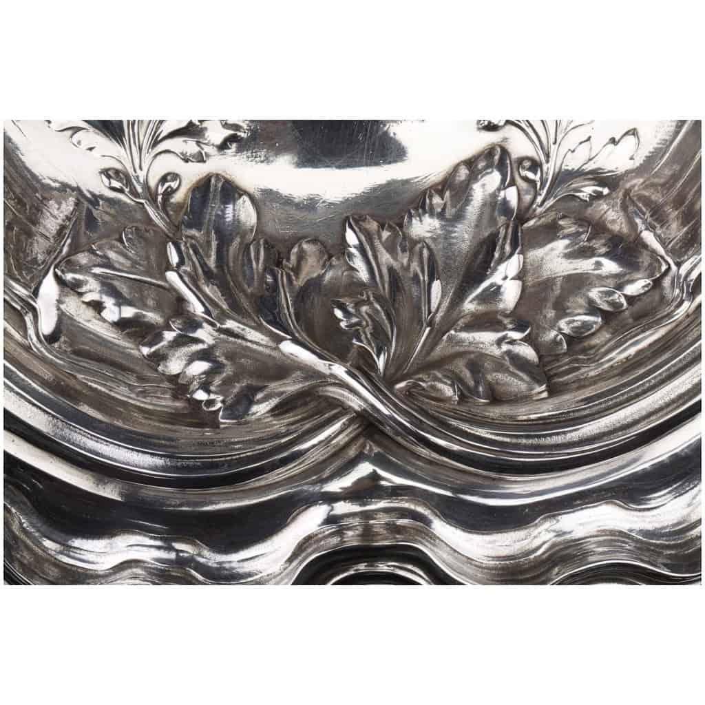 RISLER & CARRE – IMPORTANT STERLING SILVER CENTERPIECE XIXTH CENTURY 27