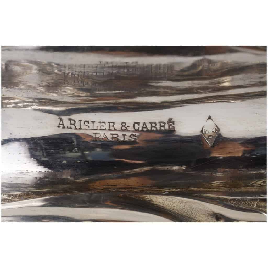 RISLER & CARRE – IMPORTANT STERLING SILVER CENTERPIECE XIXTH CENTURY 34