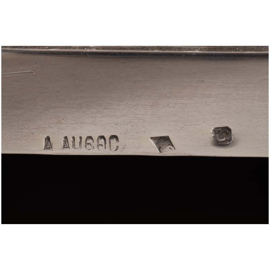 A. AUCOC – 3-PART TABLE SPECIAL IN STERLING SILVER XIXE19