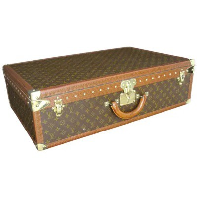 Louis Vuitton monogram suitcase, Alzer 75 model