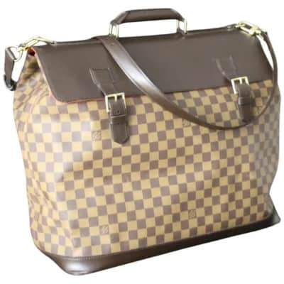 Large Louis Vuitton travel bag, Louis Vuitton ebony checkerboard bag 3