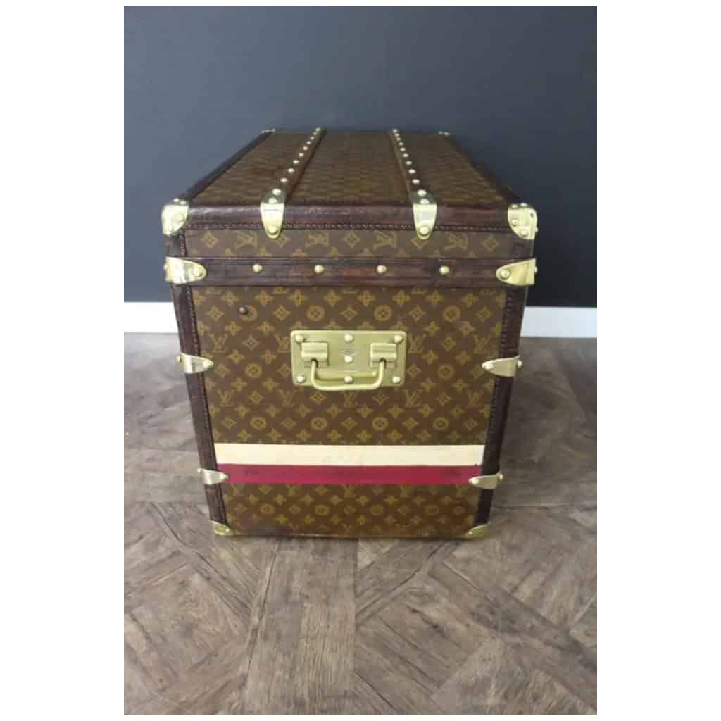 Malle Louis Vuitton 75 cm des années 1920, Malle Louis Vuitton ancienne en toile monogram 12