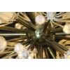 Emil Stejnar Lustre flocon de neige, Lustre spoutnik boule de neige pour Nikoll 50 cm 28