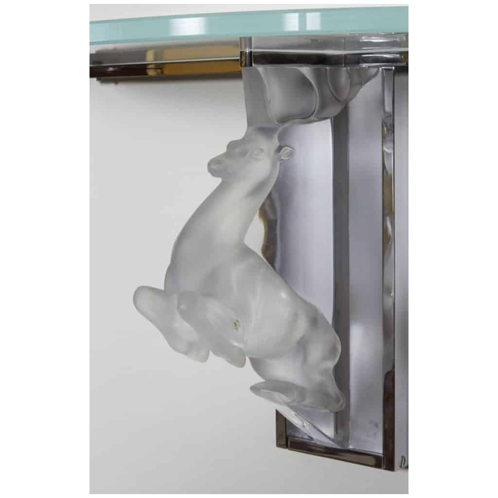 Lalique France : Console cerf 4