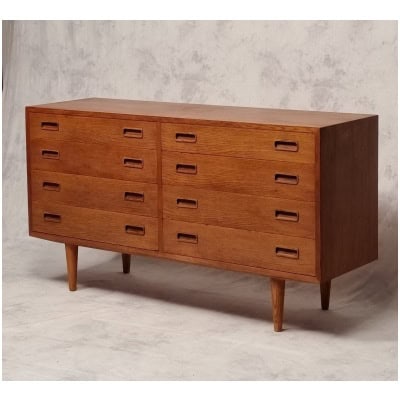 Scandinavian chest of drawers by Carlo Jensen – Hundevad & Co. – Oak – Ca 1960